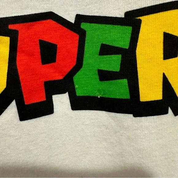 HYBRID‎ Super Mario Shirt Short Sleeve Graphic Tee - Picture 4 of 5